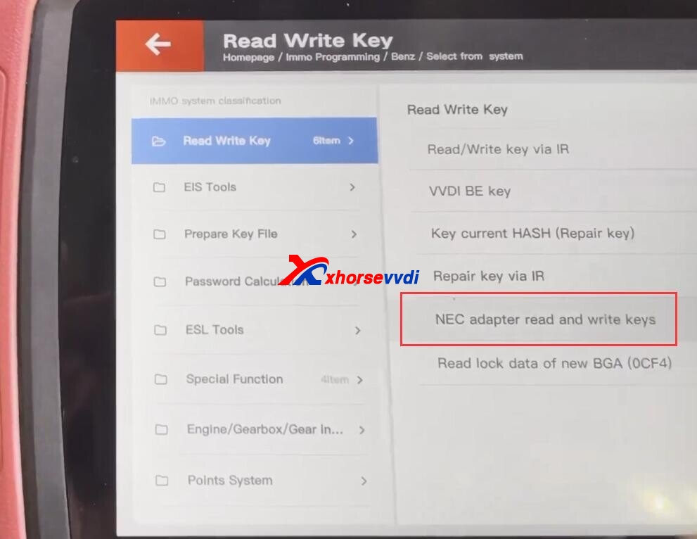 vvdi-key-tool-plus-identify-benz-2004-key-with-nec-adapter4 