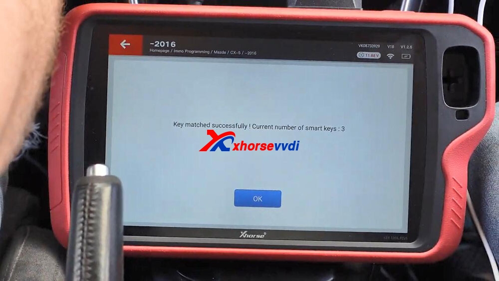 Xhorse VVDI KEY TOOL PLUS Add Mazda CX 5 Smart Key  via OBD successfully! Vvdi-keytool-plus-add-mazda-cx5-smart-key-16