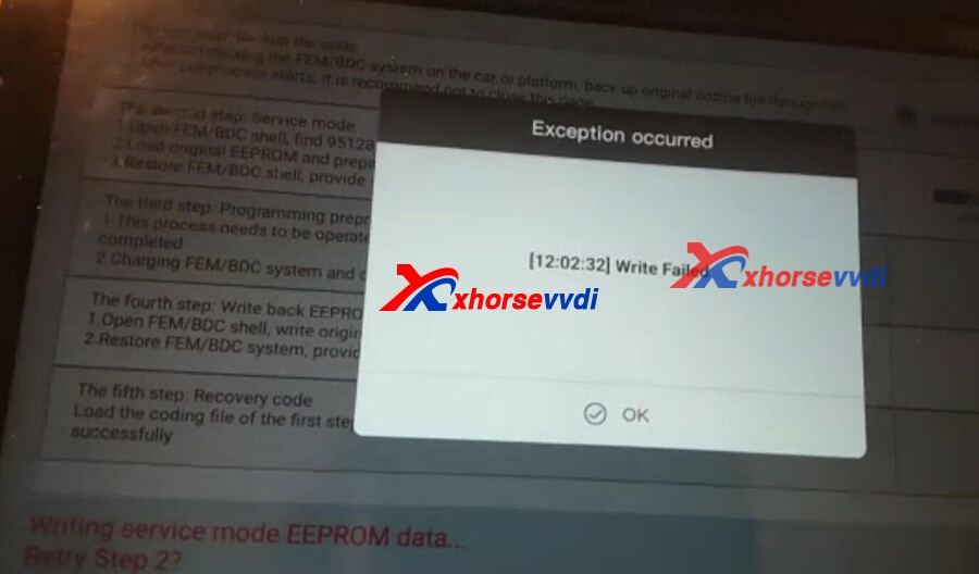 Xhorse-VVDI-Key-Tool-Plus-95256-chip-write-failed-error-tips-13 