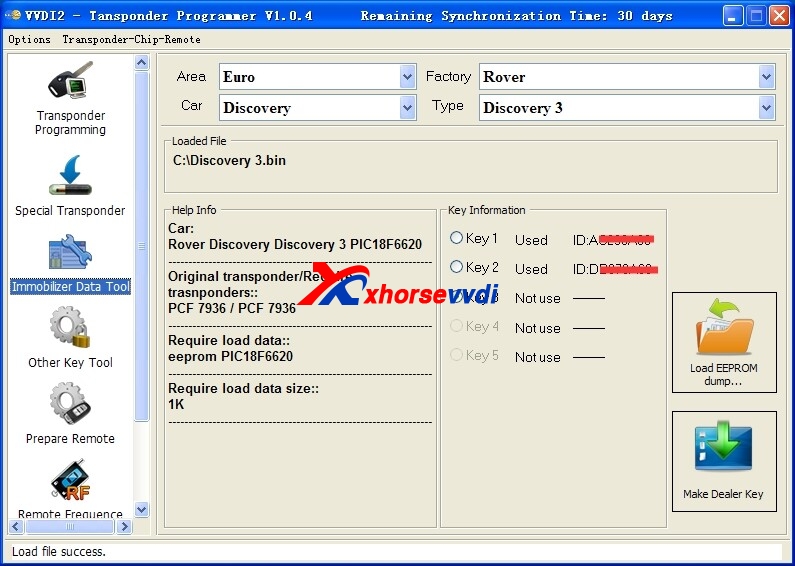 xhorse-key-programmer-make-key-via-immo-data-file-guide-6 