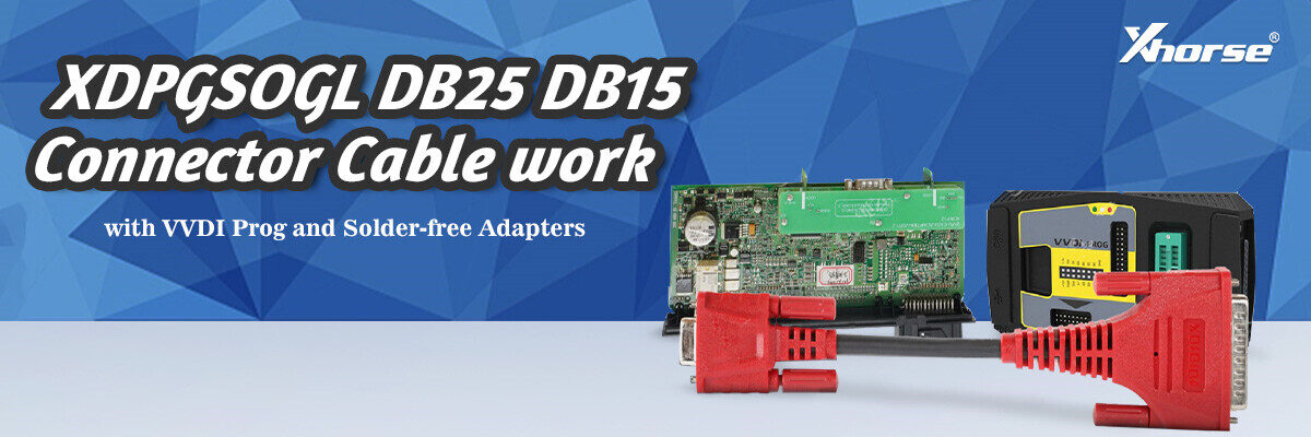 Xhorse XDPGSOGL DB25 DB15 Connector