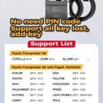 Xhorse Xdbask Toyota 8a Smart Key Adapter Support List 1