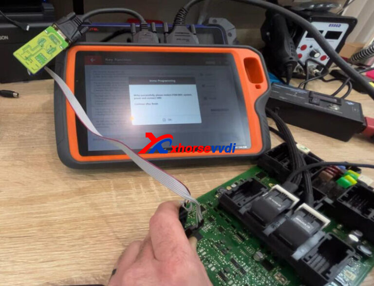 How Xhorse Key Tool Plus Add Key for BMW F20 F21 FEM?