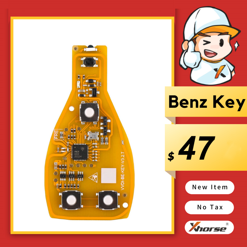 Benz Key Yellow PCB