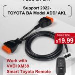 Xhorse Kd8abagl Toyota Ba Cable Support List 1