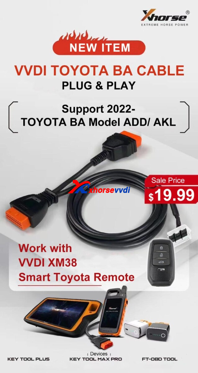 xhorse-kd8abagl-toyota-ba-cable-support-list-1 