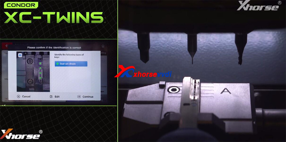 xhorse-condor-xc-twins-and-m5l-clamp-cut-key-12  xhorse-condor-xc-twins-and-m5l-clamp-cut-key-12