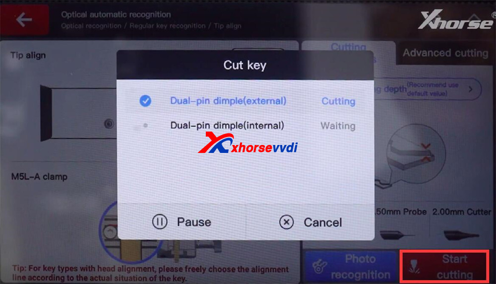 xhorse-condor-xc-twins-and-m5l-clamp-cut-key-14  xhorse-condor-xc-twins-and-m5l-clamp-cut-key-14