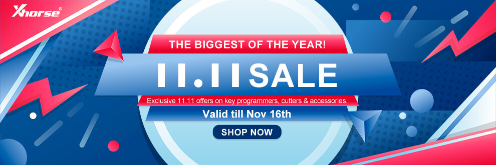 XHORSE 11 11 SALE 1200x400(1)