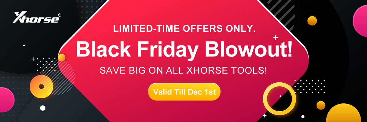 Xhorse Black Friday Sale 1200