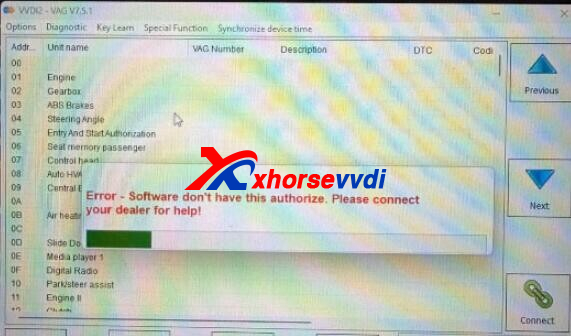 Xhorse-VVDI2-Software-Not-Have-Authorization Xhorse-VVDI2-Software-Not-Have-Authorization