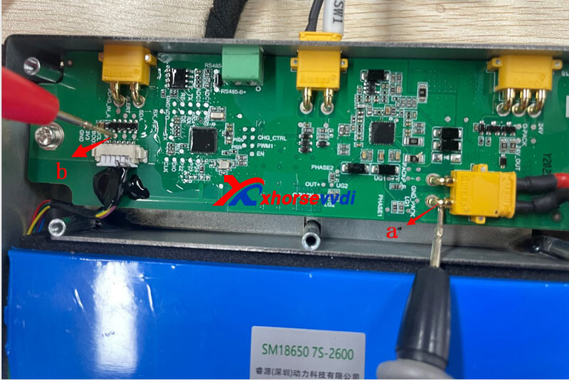 how-to-test-new-version-battery-in-xhorse-dolphin-xp005-xp005l-5 