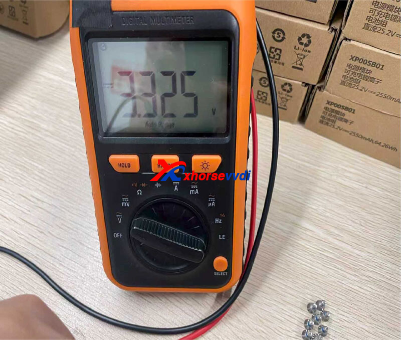 how-to-test-new-version-battery-in-xhorse-dolphin-xp005-xp005l-6 