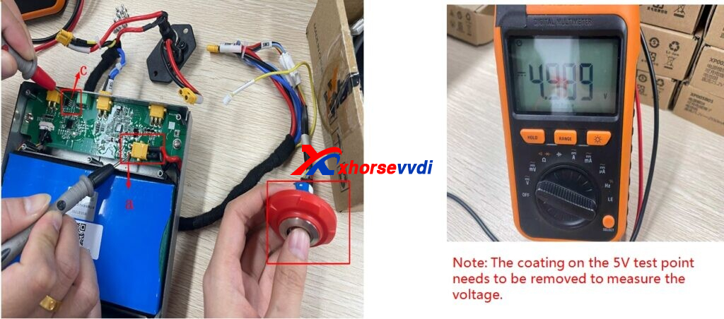 quick-method-to-measure-xhorse-dolphin-xp005-xp005l-new-battery-5 