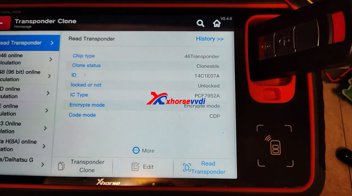 xhorse-key-tool-midi-unlock-an-used-mitsubishi-smart-key-guide-3 