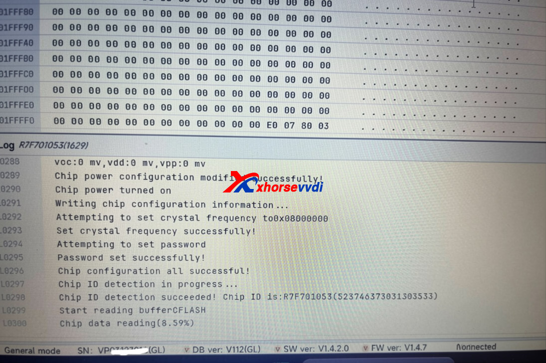 gm-bcm-rh850-r7f701053-cloning-success-with-xhorse-multi-prog-3 